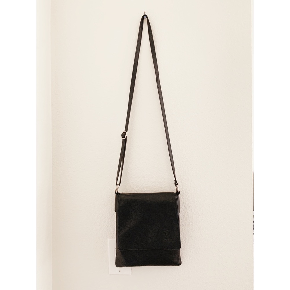 Dark Blue Leather Purse
